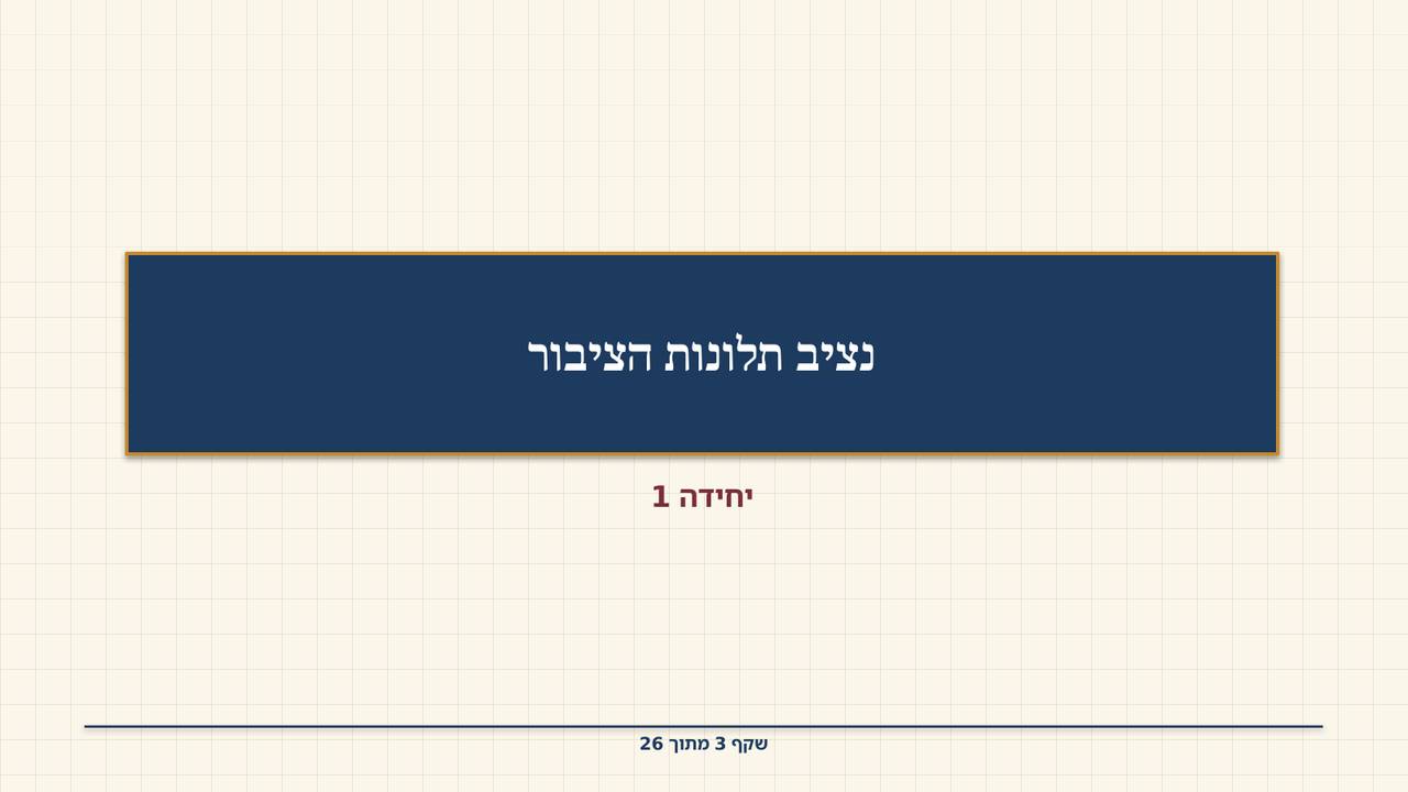 שקף 3: נציב תלונות הציבור
