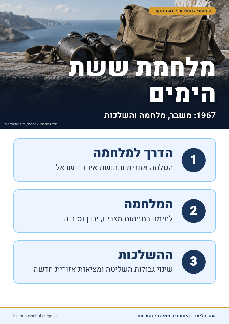 שלט לימוד: מלחמת ששת הימים (1967)