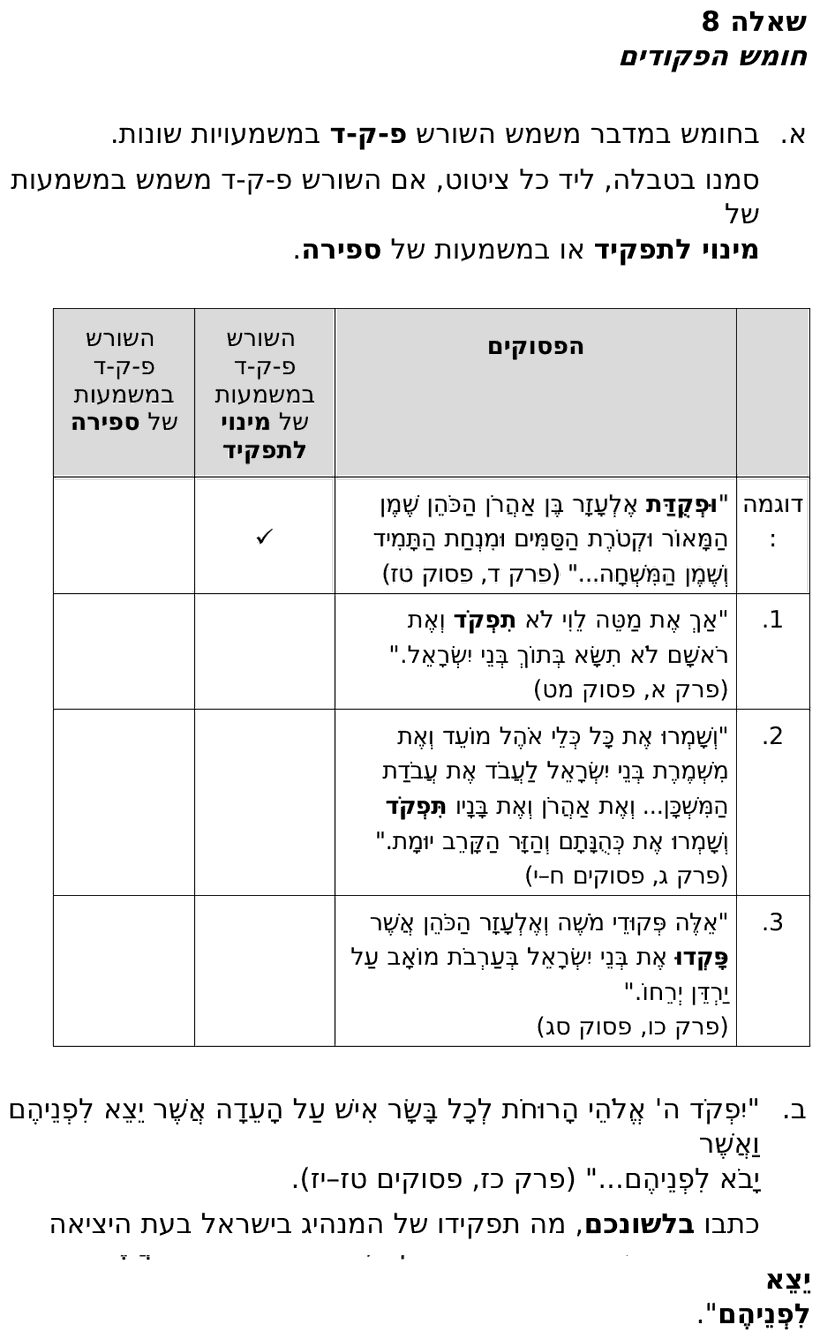 [ראמ"ה 2012] · שאלה 8