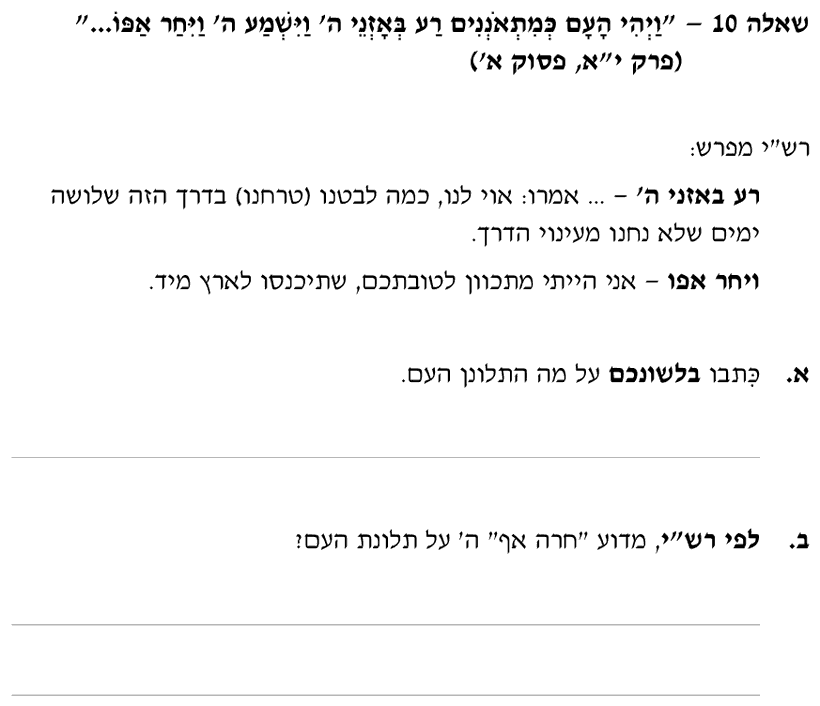 [ראמ"ה 2009] · שאלה 10