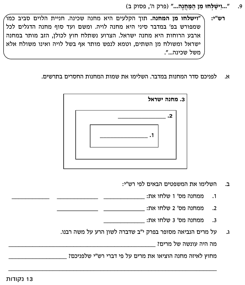 [ראמ"ה 2005] · שאלה 9