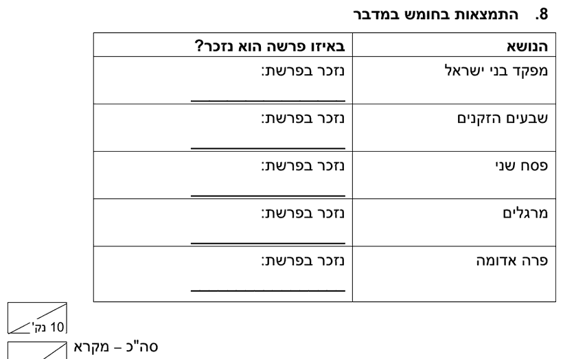 [ראמ"ה 2003] · שאלה 8