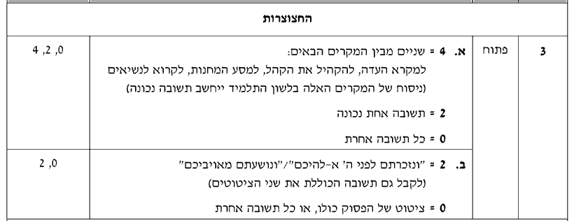 מחוון [ראמ"ה 2010] · שאלה 3
