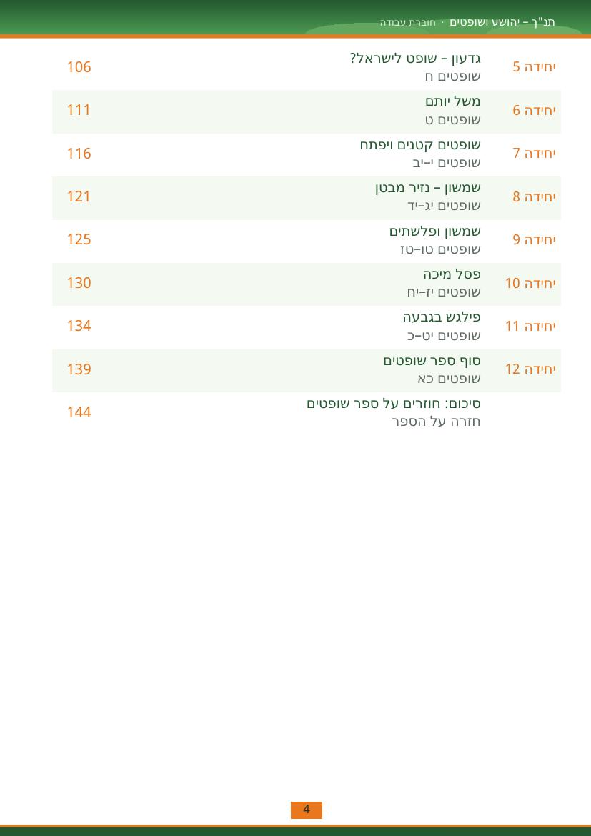 עמוד 4 מתוך החוברת