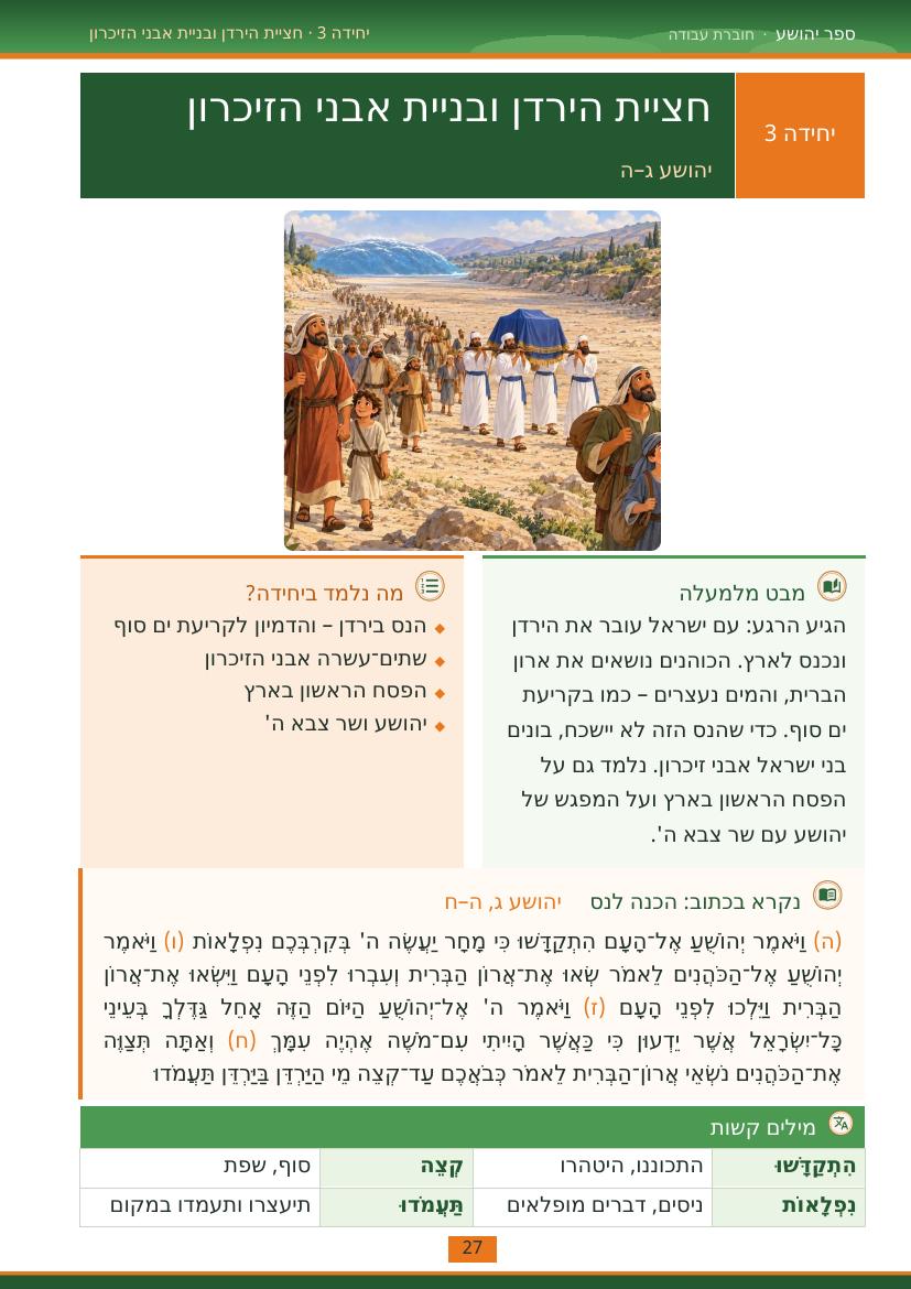 עמוד 27 מתוך החוברת