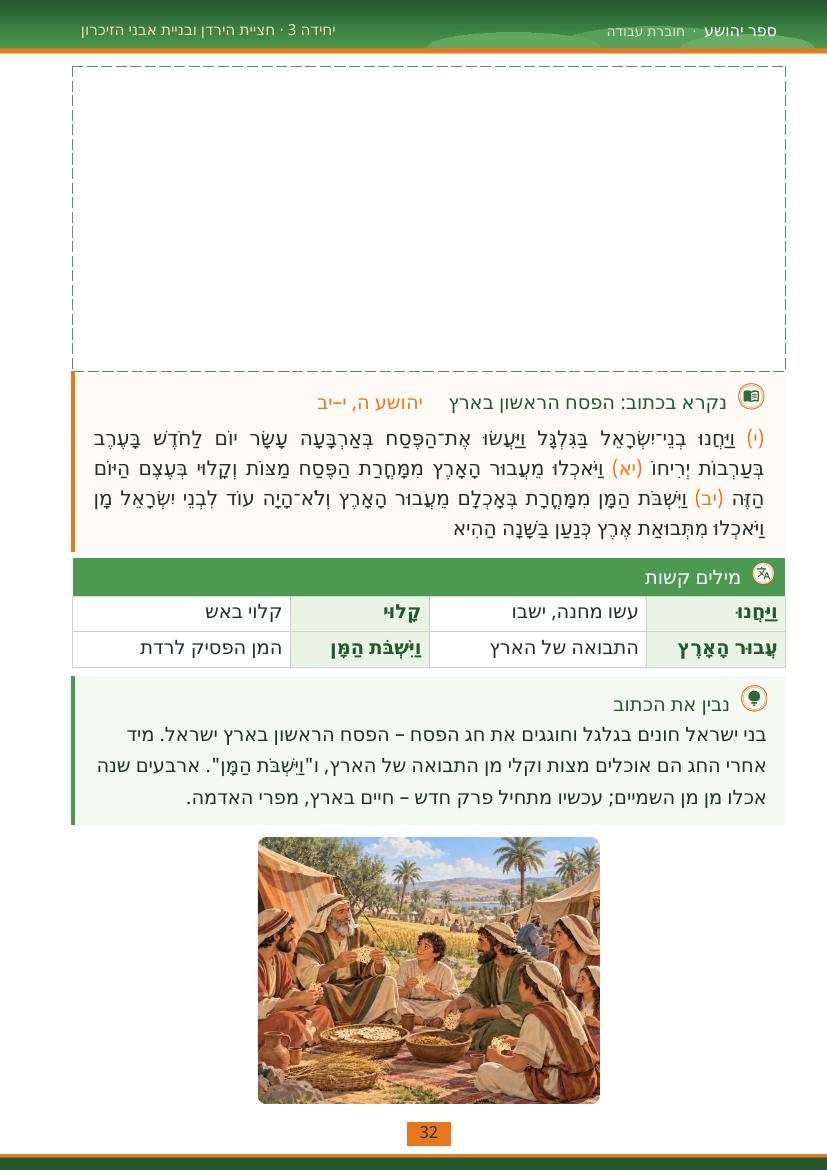 עמוד 32 מתוך החוברת