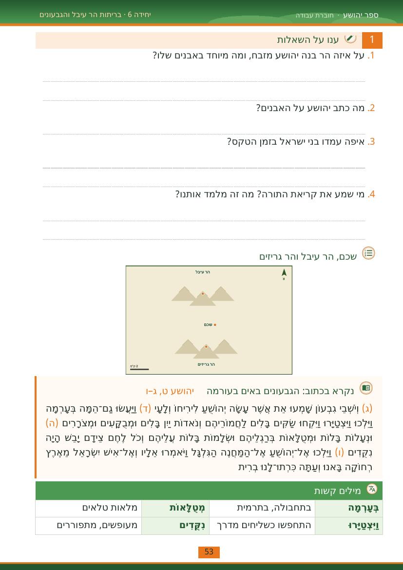 עמוד 53 מתוך החוברת