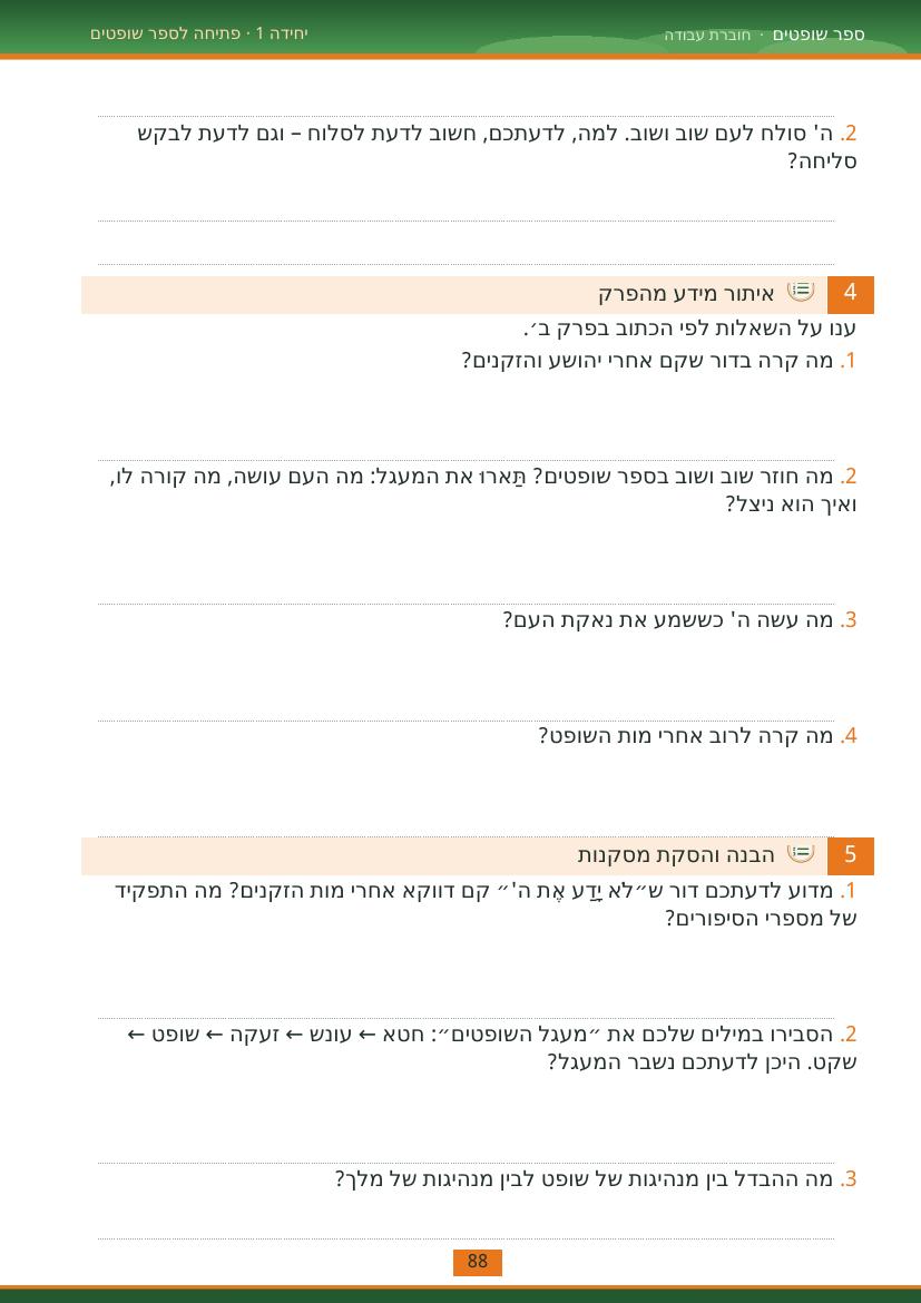 עמוד 88 מתוך החוברת