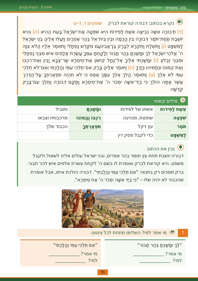 עמוד 96 מתוך החוברת