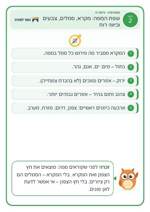 עמוד ראשון: שפת המפה: מקרא, סמלים, צבעים וכיווני רוח – 🪧 שלט לכיתה