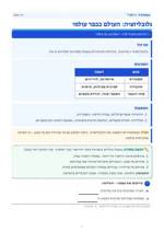 עמוד ראשון: גלובליזציה: העולם ככפר עולמי – דף סיכום