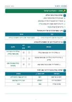 עמוד ראשון: האקלים בישראל – 🔑 מחוון – דף עבודה