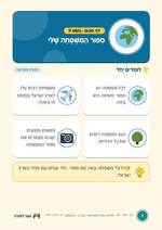 עמוד ראשון: סִפּוּר הַמִּשְׁפָּחָה שֶׁלִּי – דף סיכום